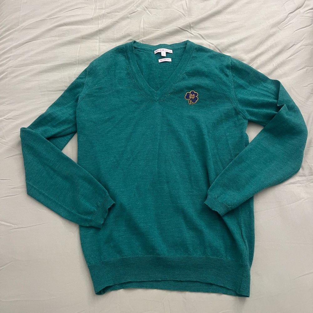 Notre Dame Peter Millar Merino Wool Sweater